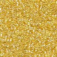 Miyuki delica Beads 11/0 - Transparent yellow luster DB-1886